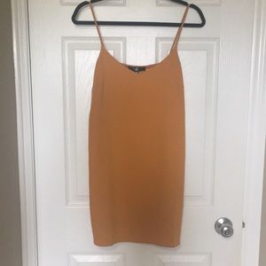 NWT Missguided Mustard shift dress